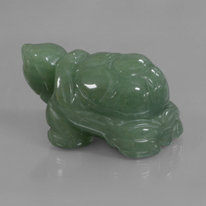 Aventurine Vert naturelle Forme fantaisie, 306.71 ct, Opaque