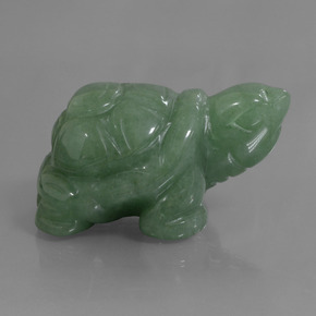 Aventurine vert naturelle forme fantaisie, 292,50 ct, opaque