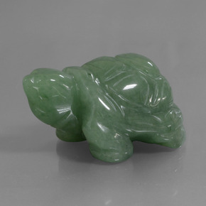 Aventurine vert naturelle forme fantaisie, 292,50 ct, opaque