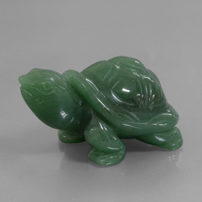 Aventurine vert naturelle forme fantaisie, 457,52 ct, opaque