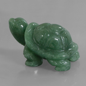 Aventurine vert naturelle forme fantaisie, 484,53 ct, opaque