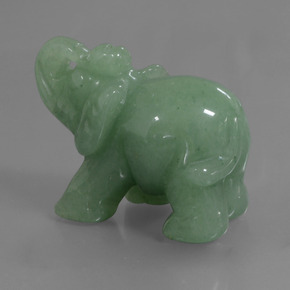 Aventurine Vert naturelle Forme fantaisie, 247.87 ct, Opaque