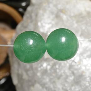 Achetez naturel 23,25ct vert aventurine gems, sphère / boule, en provenance brésil chez gemselect. en stock, livraison internationale!