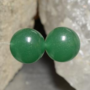 Achetez naturel 23.11ct Vert Aventurine gems, Sphère / Boule, En provenance Brésil chez GemSelect. En stock, livraison internationale!