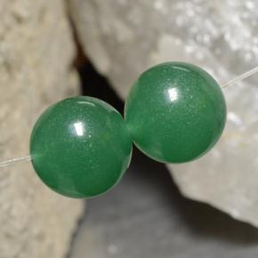Achetez naturel 23.11ct Vert Aventurine gems, Sphère / Boule, En provenance Brésil chez GemSelect. En stock, livraison internationale!