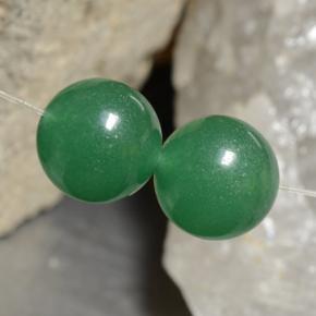 Achetez naturel 23.11ct Vert Aventurine gems, Sphère / Boule, En provenance Brésil chez GemSelect. En stock, livraison internationale!