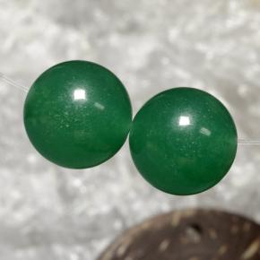 Achetez naturel 23,10ct vert aventurine gems, sphère / boule, en provenance brésil chez gemselect. en stock, livraison internationale!