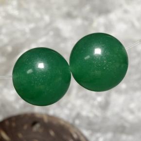 Achetez naturel 23,10ct vert aventurine gems, sphère / boule, en provenance brésil chez gemselect. en stock, livraison internationale!