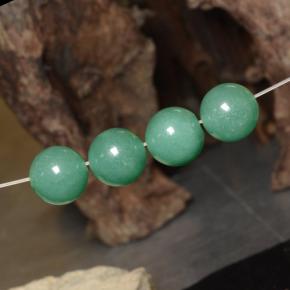 Achetez naturel 28.22ct Vert Aventurine gems, Sphère / Boule, En provenance Brésil chez GemSelect. En stock, livraison internationale!
