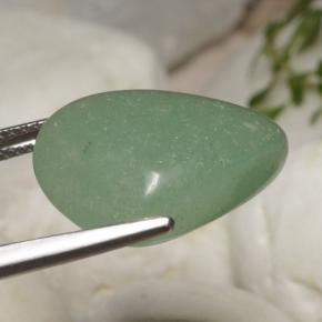 Aventurine vert naturelle forme fantaisie, 12,17 ct, translucide