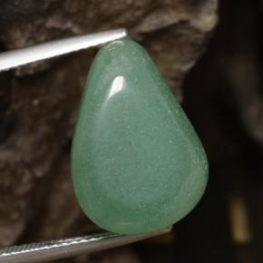 Aventurine vert naturelle forme fantaisie, 19,21 ct, translucide