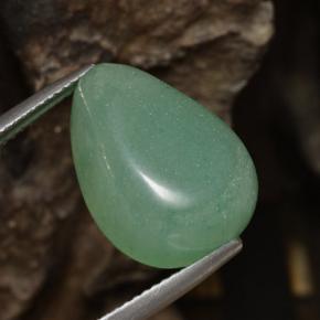 Aventurine vert naturelle forme fantaisie, 19,21 ct, translucide