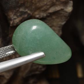 Aventurine vert naturelle forme fantaisie, 19,21 ct, translucide
