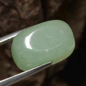 Aventurine vert naturelle forme fantaisie, 10,91 ct, translucide