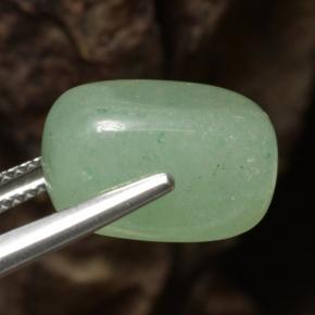 Aventurine vert naturelle forme fantaisie, 10,91 ct, translucide