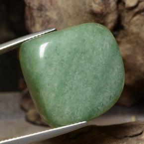 Aventurine vert naturelle forme fantaisie, 40,34 ct, translucide