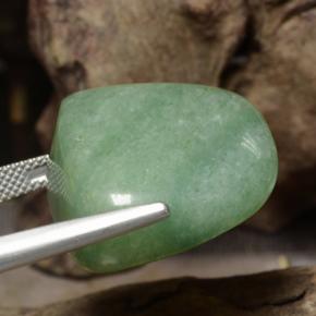 Aventurine vert naturelle forme fantaisie, 40,34 ct, translucide