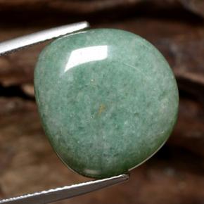 Aventurine vert naturelle forme fantaisie, 19,06 ct, translucide
