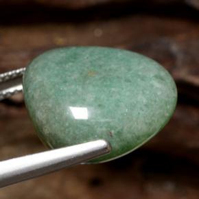 Aventurine vert naturelle forme fantaisie, 19,06 ct, translucide