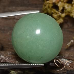 Aventurine Vert mousse pâle naturelle Tour, 24.39 ct, Translucide