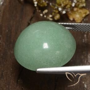 Aventurine Vert mousse pâle naturelle Tour, 23.26 ct, Opaque