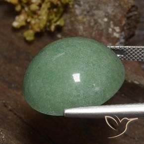 Aventurine Vert moyen naturelle Tour, 24.31 ct, Opaque