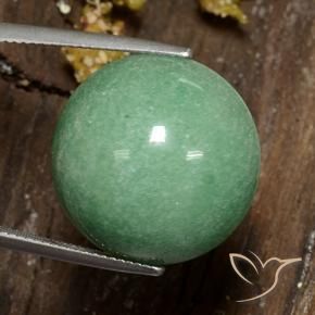 Aventurine Vert mousse pâle naturelle Tour, 23.68 ct, Opaque