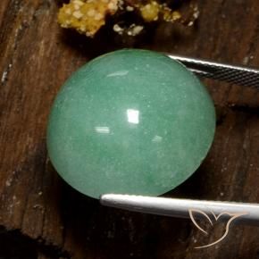 Aventurine Vert clair moyen naturelle Tour, 28.16 ct, Opaque