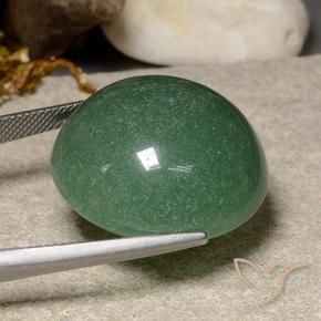 Aventurine Vert moyen naturelle Tour, 47.09 ct, Translucide