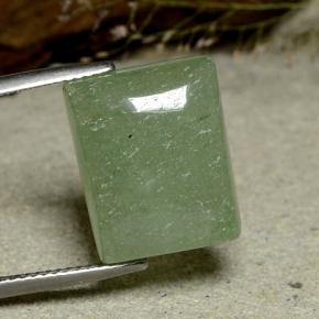 Aventurine Vert naturelle Baquette, 13.91 ct, Translucide