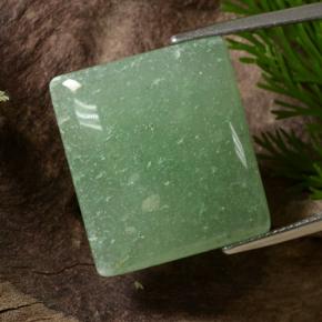 Aventurine Vert naturelle Baquette, 23.41 ct, Translucide