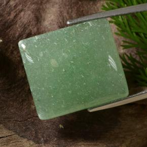 Aventurine Vert naturelle Baquette, 23.41 ct, Translucide