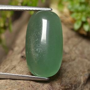 Aventurine vert naturelle coupe coussin, 8,04 ct, translucide