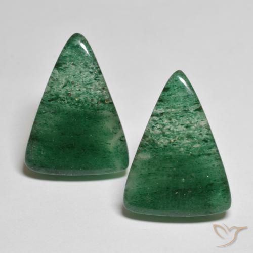 Shop natural 15.94ct Vert clair Aventurine gems, Trillion, from Brésil at GemSelect. In stock, global shipping!