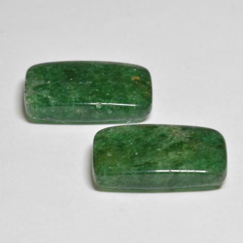 Achetez naturel 10,83ct vert aventurine gems, baguette, en provenance brésil chez gemselect. en stock, livraison internationale!