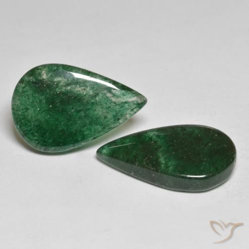 Shop natural 12.89ct Vert foncé Aventurine gems, En forme de poire, from Brésil at GemSelect. In stock, global shipping!