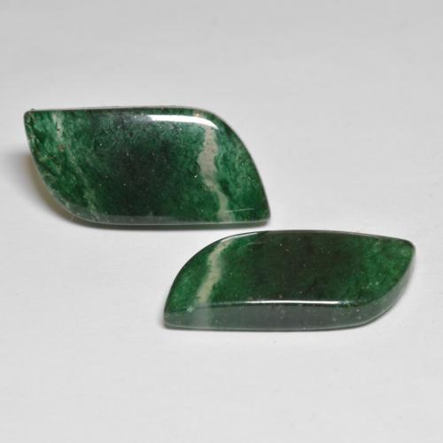 Achetez naturel 18,68ct vert aventurine gems, forme fantaisie, en provenance brésil chez gemselect. en stock, livraison internationale!