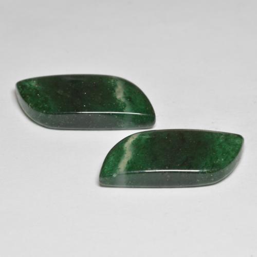 Achetez naturel 18,68ct vert aventurine gems, forme fantaisie, en provenance brésil chez gemselect. en stock, livraison internationale!