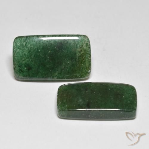 Shop natural 14.17ct Vert intense Aventurine gems, Baquette, from Brésil at GemSelect. In stock, global shipping!