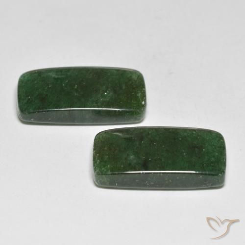 Shop natural 14.17ct Vert intense Aventurine gems, Baquette, from Brésil at GemSelect. In stock, global shipping!