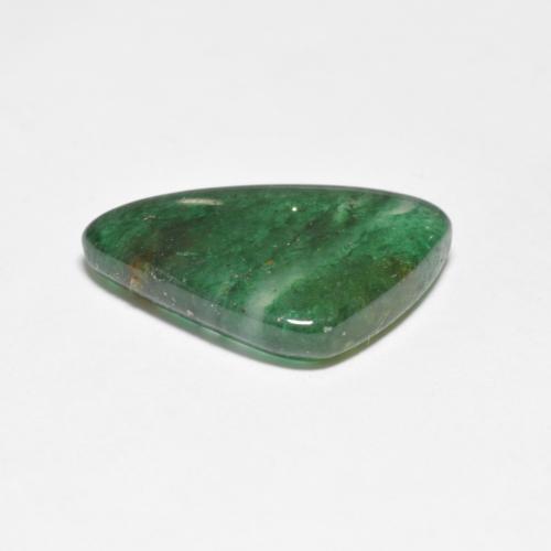 Aventurine vert naturelle forme fantaisie, 5,54 ct, translucide
