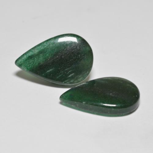 Achetez naturel 12.19ct Vert frais Aventurine gems, En forme de poire, En provenance Brésil chez GemSelect. En stock, livraison internationale!