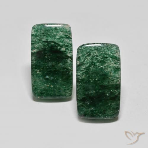 Shop natural 14.76ct Vert frais Aventurine gems, Baquette, from Brésil at GemSelect. In stock, global shipping!