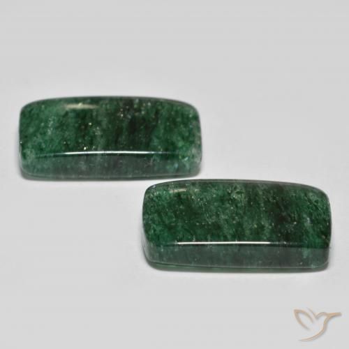 Shop natural 14.76ct Vert frais Aventurine gems, Baquette, from Brésil at GemSelect. In stock, global shipping!