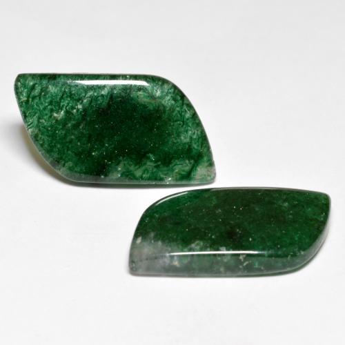 Achetez naturel 16,88ct vert aventurine gems, forme fantaisie, en provenance brésil chez gemselect. en stock, livraison internationale!