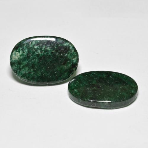Achetez naturel 16.58ct Vert pin Aventurine gems, Coupe ovale, En provenance Brésil chez GemSelect. En stock, livraison internationale!