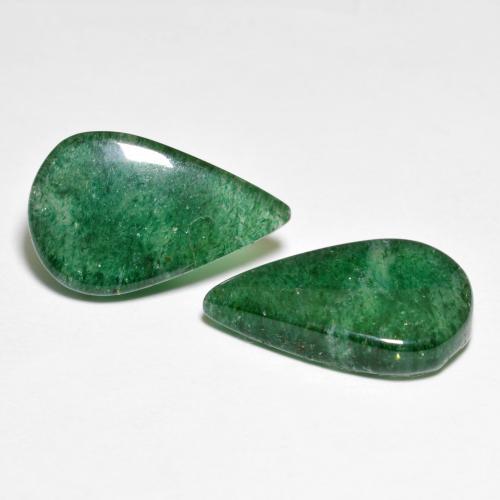 Achetez naturel 11.16ct Vert multicolore Aventurine gems, En forme de poire, En provenance Brésil chez GemSelect. En stock, livraison internationale!