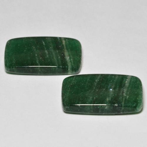 Achetez naturel 16,97ct vert aventurine gems, baguette, en provenance brésil chez gemselect. en stock, livraison internationale!