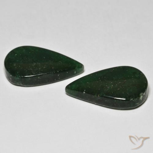 Shop natural 17.37ct Forêt verte Aventurine gems, En forme de poire, from Brésil at GemSelect. In stock, global shipping!