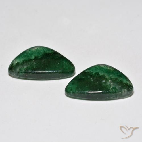 Achetez naturel 13.40ct Vert clair Aventurine gems, Forme fantaisie, En provenance Brésil chez GemSelect. En stock, livraison internationale!